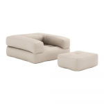 I&scaron;lankstomas krėslas Karup Design Cube Beige