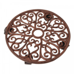 I&scaron; metalo mobilus stovas gėlių vazonui &oslash; 34,5 cm Ornament &ndash; Esschert Design