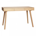 Ra&scaron;omasis stalas i&scaron; ąžuolo 57x120 cm Tripple &ndash; H&uuml;bsch