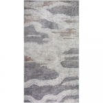 Skalbiamas kilimas pilkos spalvos 80x200 cm City Clouds &ndash; Vitaus