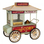 Metalinė maža dekoracija Popcorn Cart - Antic Line