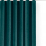 I&scaron; velveto pritemdymas (dalinis užtemimas) užuolaida smaragdinės spalvos 530x175 cm Velto &ndash; Filumi