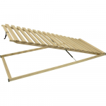 Su lentjuoste grotelės sulankstoma 90x200 cm MASIV &ndash; Materasso