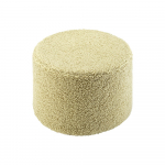 Žalios spalvos i&scaron; boucle vaiki&scaron;kas pufas &ndash; Wigiwama