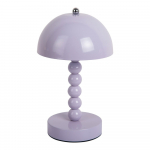Violetinės spalvos vaiki&scaron;ka stalinė lempa Bubbles LED &ndash; Leitmotiv