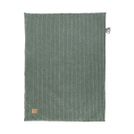 Žalios spalvos i&scaron; kordinio velveto vaiki&scaron;kas pledas 100x77 cm &ndash; Meowbaby