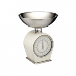 Virtuvės svarstyklės Kitchen Craft Living Nostalgia Cream, 4 kg talpos