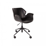 Juoda biuro kėdė Zuiver Office Chair Nikki