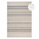Skalbiamas pilkai smėlinės spalvos kilimas 194x290 cm Everette &ndash; Flair Rugs