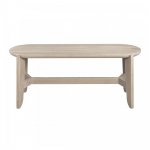 Natūralios spalvos medžio masyvo suolas Eli &ndash; Blomus