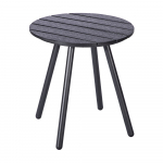 Pilkas sodo stalas Bonami Essentials Lounge, &oslash; 51 cm