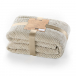 &Scaron;viesiai rudos spalvos pledas i&scaron; mikropluo&scaron;to DecoKing Henry, 170 x 210 cm