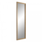 Sieninis veidrodis rudame rėme Styler Paris, 47 x 147 cm