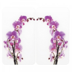 2 stiklinių dangčių rinkinys kavos viryklei Wenko Orchid, 52 x 30 cm