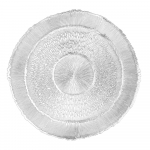 Sidabro spalvos padėkliukas Tiseco Home Studio, ⌀ 38 cm