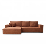 Vario spalvos sulankstoma/su sandėliavimo vieta kampinė sofa i&scaron; &scaron;enilinio audinio (su kairiuoju kampu/su gultu) Maze &ndash; Maison de R&ecirc;ve