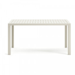 I&scaron; aliuminio sodo valgomojo stalas 77x150 cm Culip &ndash; Kave Home
