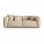 Smėlio spalvos i&scaron; velveto sofa 240 cm Martina &ndash; Micadoni