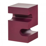 I&scaron; metalo &scaron;oninis stalas 30x30 cm Jessa &ndash; WOOOD