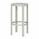 &Scaron;viesiai pilkos spalvos i&scaron; plieno baro taburetė (sėdynės auk&scaron;tis 65 cm) Doon &ndash; noo.ma