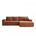 Vario spalvos sulankstoma/su sandėliavimo vieta kampinė sofa i&scaron; &scaron;enilinio audinio (su de&scaron;iniuoju kampu/su gultu) Maze &ndash; Maison de R&ecirc;ve