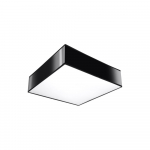 Juodas lubinis &scaron;viestuvas Sollux Mitra Ceiling