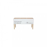 Vaiki&scaron;ka knygų spinta baltos spalvos 90x50 cm Salam &ndash; Bloomingville Mini