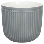 Pilkas keramikinis vazonas Green Gate Alice, &oslash; 16 cm