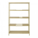 Natūralios spalvos pastatoma lentyna i&scaron; ąžuolo 105x170x40 cm Sukoya &ndash; Blomus