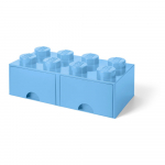 &Scaron;viesiai mėlyna daiktadėžė su dviem stalčiais LEGO&reg;
