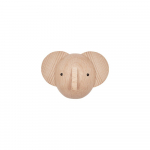Sieninis natūralios spalvos i&scaron; buko masyvo kablys Elephant &ndash; OYOY Mini