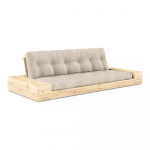Sulankstoma sofa smėlio spalvos 244 cm Base &ndash; Karup Design
