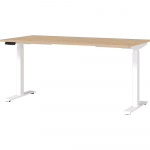 Elektra reguliuojamas auk&scaron;tis reguliuojamas darbo stalas su ąžuolo dekoro stalvir&scaron;iu 80x160 cm Jet &ndash; Germania