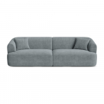 Tamsiai pilkos spalvos sofa i&scaron; kordinio velveto 255 cm Campi &ndash; Cosmopolitan Design