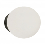 Baltos spalvos/juodos spalvos i&scaron; metalo sieninė lempa &oslash; 15 cm Brisia &ndash; Kave Home