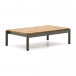 I&scaron; tikmedžio masyvo sodo kavos staliukas 57x91 cm Sorells &ndash; Kave Home