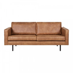Rudos spalvos i&scaron; dirbtinės odos sofa 190 cm Rodeo &ndash; WOOOD