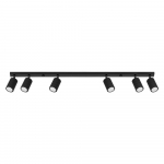 Juodos spalvos ta&scaron;kinis &scaron;viestuvas 6,5x117 cm Gleam &ndash; Sollux