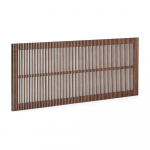Tamsios natūralios spalvos i&scaron; uosio masyvo galvūgalis 175x70 cm Beyla &ndash; Kave Home