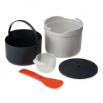Ryžių virimo puodas oranžinės spalvos/pilkos spalvos M-Cuisine &ndash; Joseph Joseph