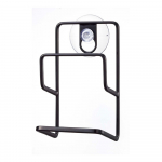 Juodas kempinės laikiklis YAMAZAKI bok&scaron;tas