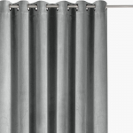 I&scaron; velveto pritemdymas (dalinis užtemimas) užuolaida pilkos spalvos 400x270 cm Velto &ndash; Filumi