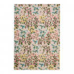 Rankų darbo kreminės spalvos i&scaron; vilnos kilimas 200x290 cm Emilia Floral &ndash; Flair Rugs
