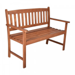Medžio masyvo sodo suoliukas rudos spalvos Promotion &ndash; Garden Pleasure