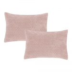 Dekoratyvinės pagalvėlės 2 vnt. 50x75 cm Attica Velvet Embroidered &ndash; Bianca