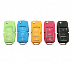 Spalvotas rakto korpusas - skirtas Volkswagen | Seat | Skoda