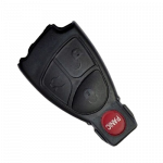 3+1 mygtukų, rakto korpusas - skirtas Mercedes Benz C | ML | E | CLK | B | CLS | S