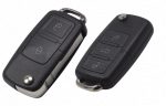 Dviejų / trijų mygtukų nuotolinio valdymo raktas - skirtas Volkswagen | Seat | Skoda