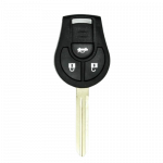 2/3 mygtukų rakto korpusas - skirtas Nissan automobiliams