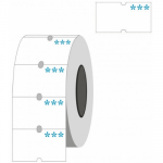 Kainų etiketės 21,5x12mm (Baltos) Stačiakampės (&scaron;aldytuvams)